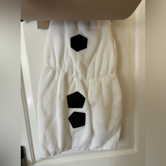 NWT Disney Frozen Olaf Kids Halloween Costume - White and Black - Picture 5 of 5